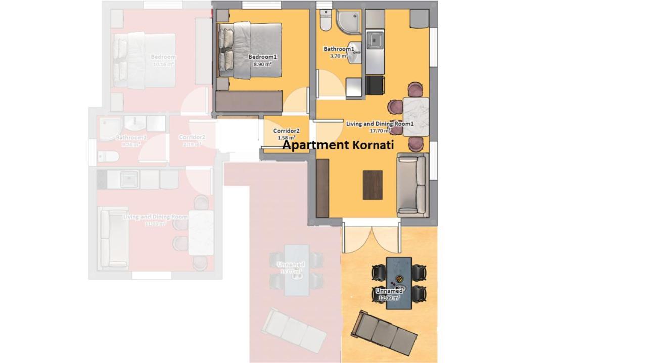 Apartmani Villa Lilliana Tribunj  Bagian luar foto